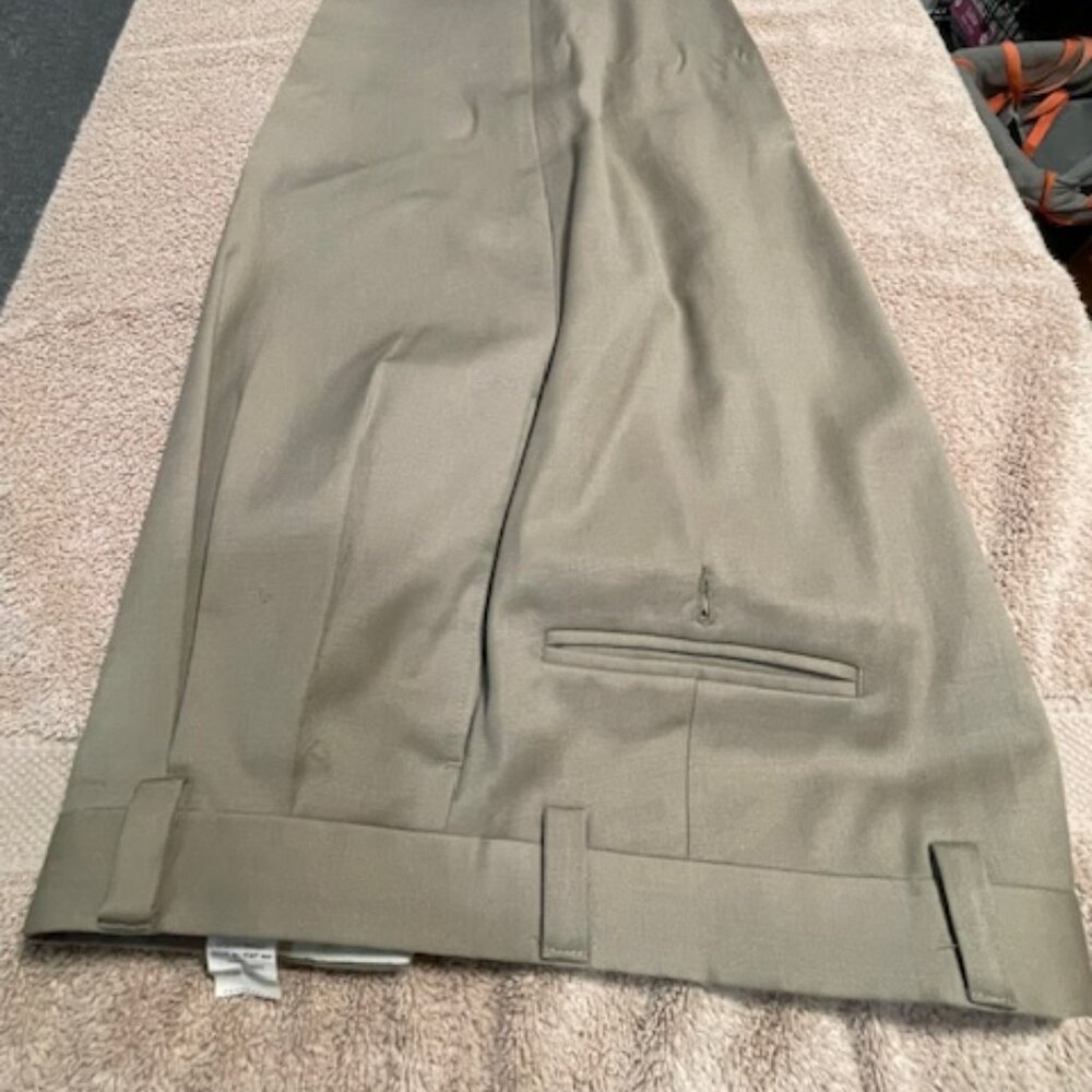 FUBU Collection Tan classic dress pants, size 36 x 32